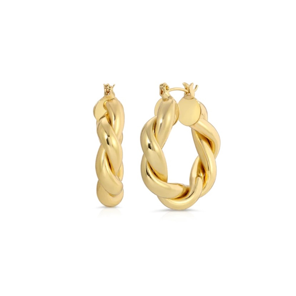 Eclatant Spiral Hoops